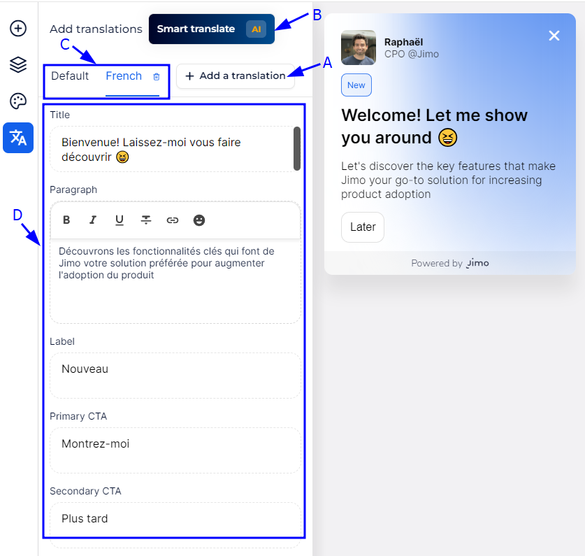 gitbook multiple languages 2026 04 22_bis | Jimo Help Center